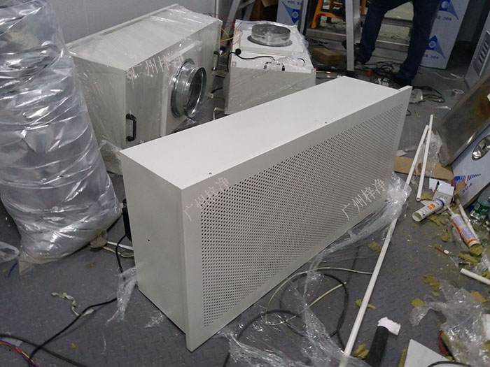 FFU層流罩安裝現場實拍圖 FFU層流罩安裝現場實拍圖